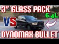 RAM POWERWAGON 6.4L HEMI: GLASS PACK Vs DYNOMAX RACE BULLET!