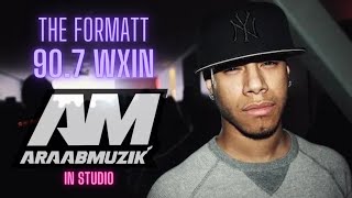 ARAABMUZIK Makes Magic in the Studio at 90.7 WXIN! #rap #hiphop #beats