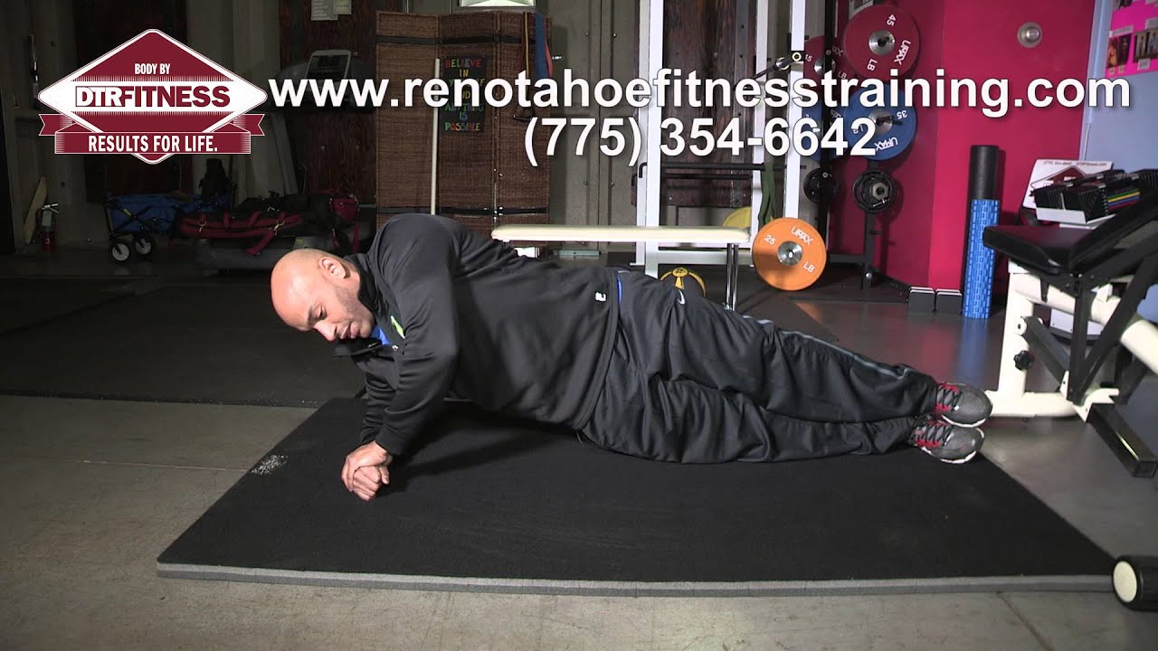Quick Fitness-Proper Side Plank Technique Reno Tahoe Fitness Training