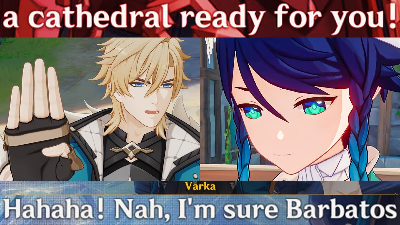 VARKA "Sells" VENTI to get LAUMA Cutscene Genshin Impact LUNA III Nod Krai Story