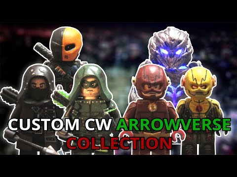 CW Arrowverse: LEGO Custom Minifigure Collection