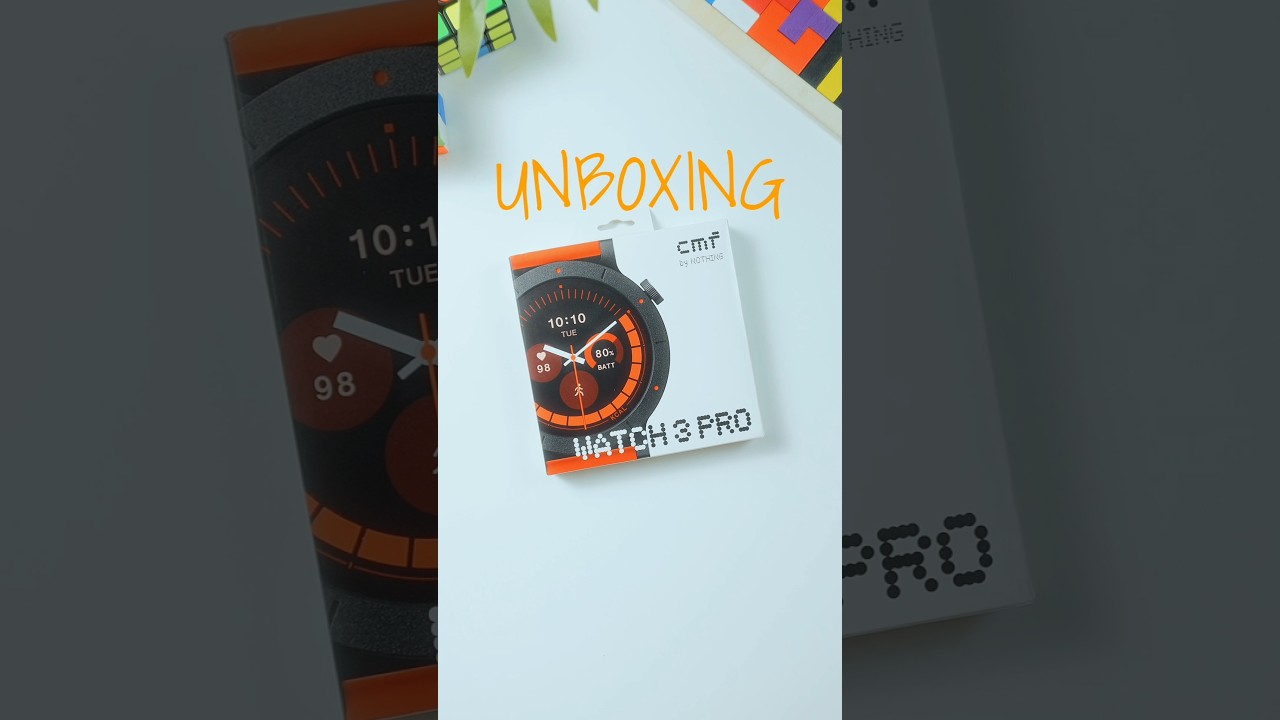 Cmf Watch 3 Pro Unboxing
