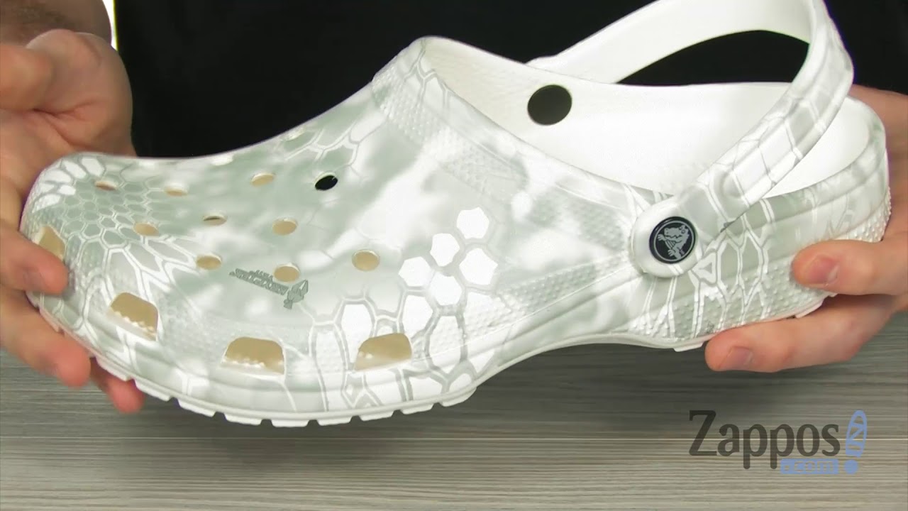 white kryptek crocs