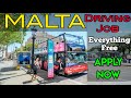 How to get driving job in Malta from India latest 2020 || Hindi ||