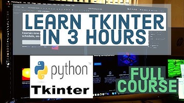 Master The Basics Of Tkinter - Full Tkinter Programming Course