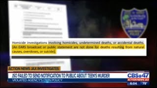 JSO violated its own policy by failing to send notification of teen’s murder