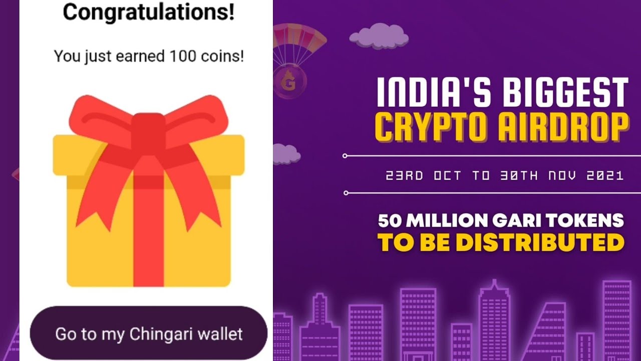Gari token Airdrop | Chingari App | Airdrop SparroW
