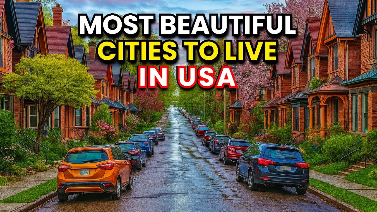 Top 10 Most Beautiful Cities to Live in the USA - YouTube