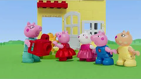 Peppa Pig Tales 💖 The Valentine's Day Cake 🍰 LEGO DUPLO Peppa Pig Episodes