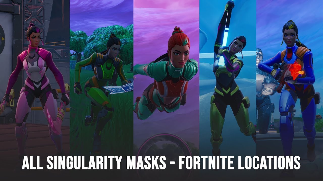All Singularity Mask Locations - Fortnite Battle Royale