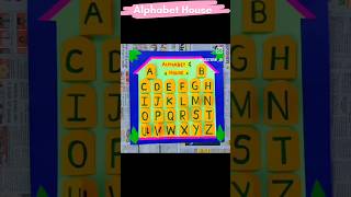 Alphabet House #alphabet #english #playschool