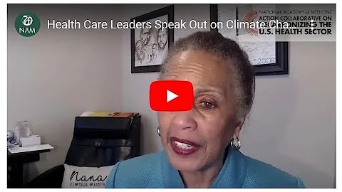 Health Care Leader Speaks Out on Climate Change