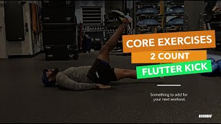 2 Count Flutter Kick