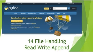 Python: 14 File Handling - Read Write Append