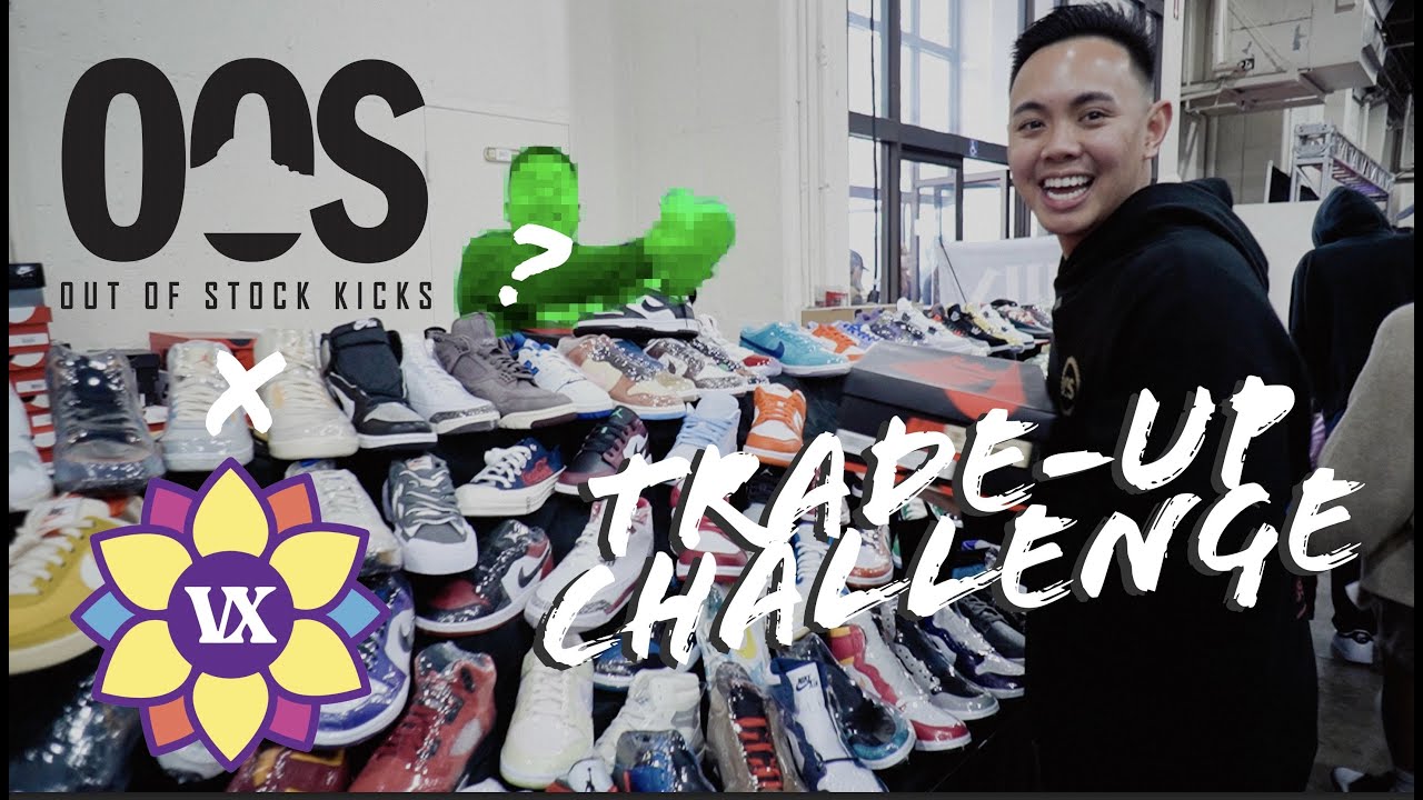 We tried to trade up this Air Jordan 1 Sneaker at Vintage X... Did we get a W or L?!