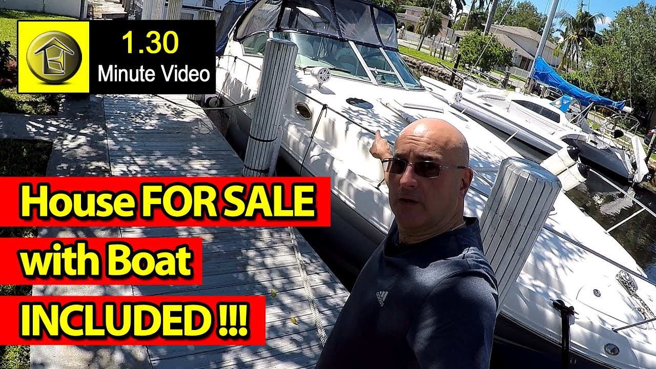 The Boat IS Included ! This is a deal ! 😀 | James L Migues | South Florida Real Estate Agent