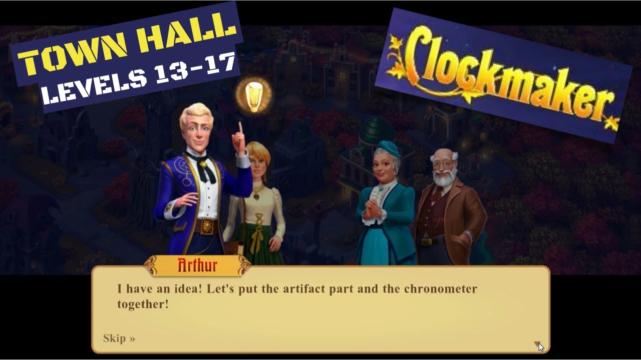 How to play Clockmaker Town Hall levels 13-17 - YouTube