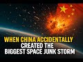 When China Accidentally Created The Biggest Space Junk Storm