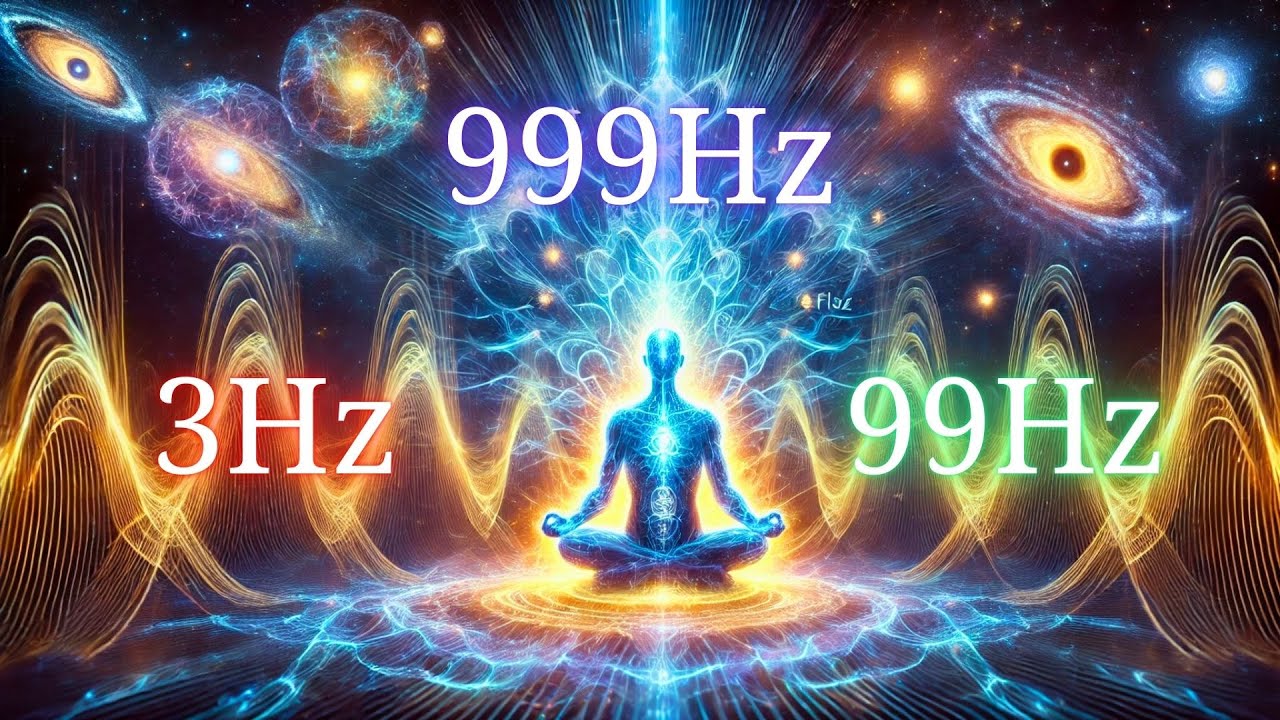 3Hz + 99Hz + 999Hz Ultra Deep Frequency | Subconscious Healing ...
