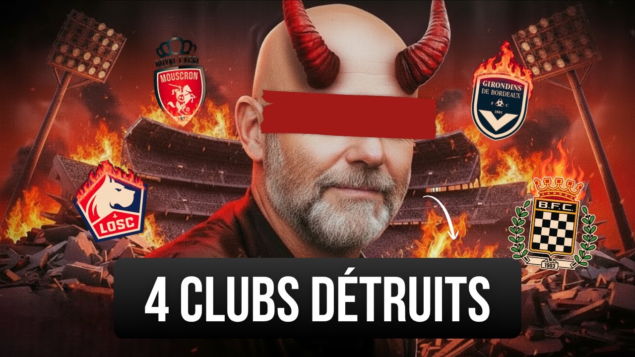 L’homme qui a trompé tout le monde du football (Bordeaux, LOSC, Mouscron, Ligue 1, Gérard Lopez)