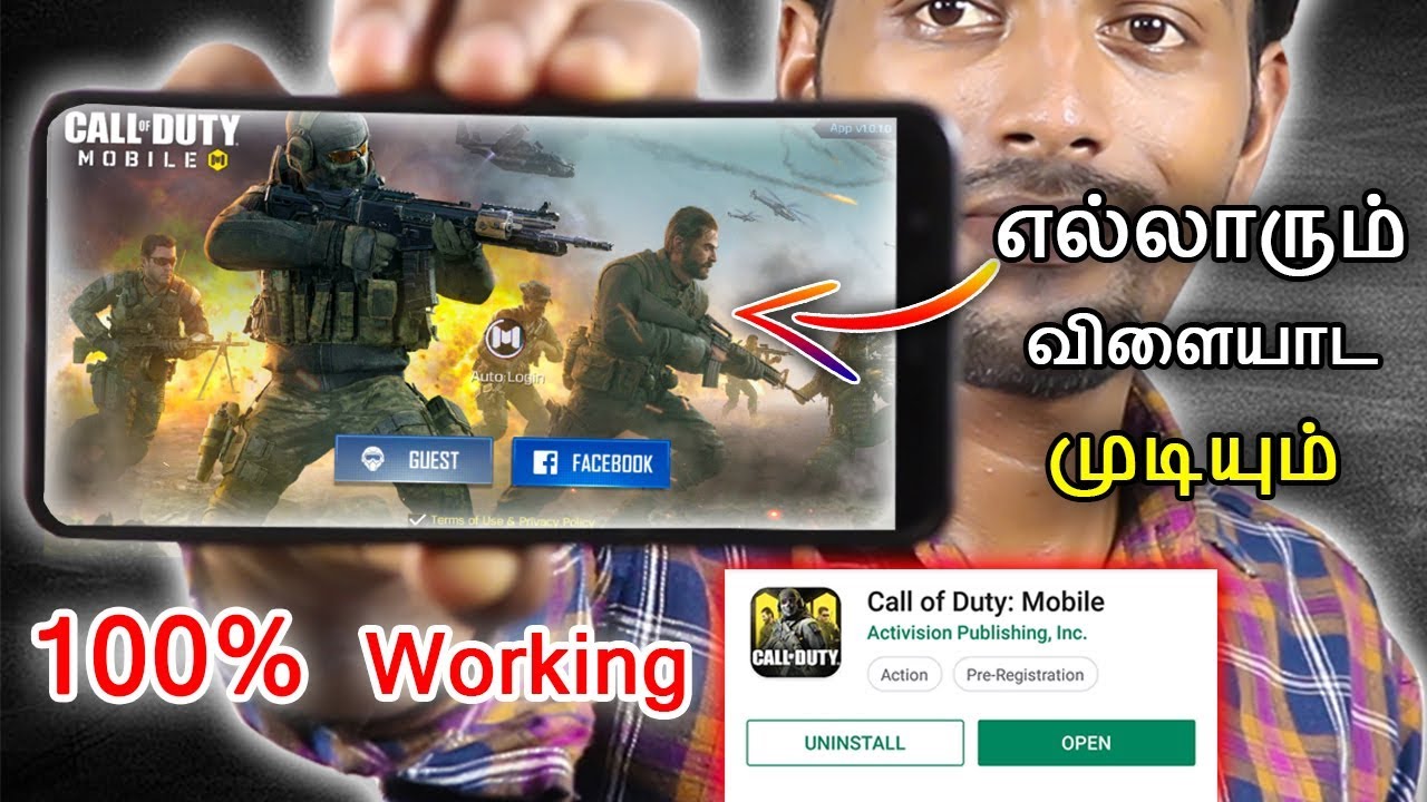 How To Download and Install Call Of Duty game Android Mobile in tamil - 