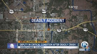 Two dead, three hurt in Okeechobee cruiser crash