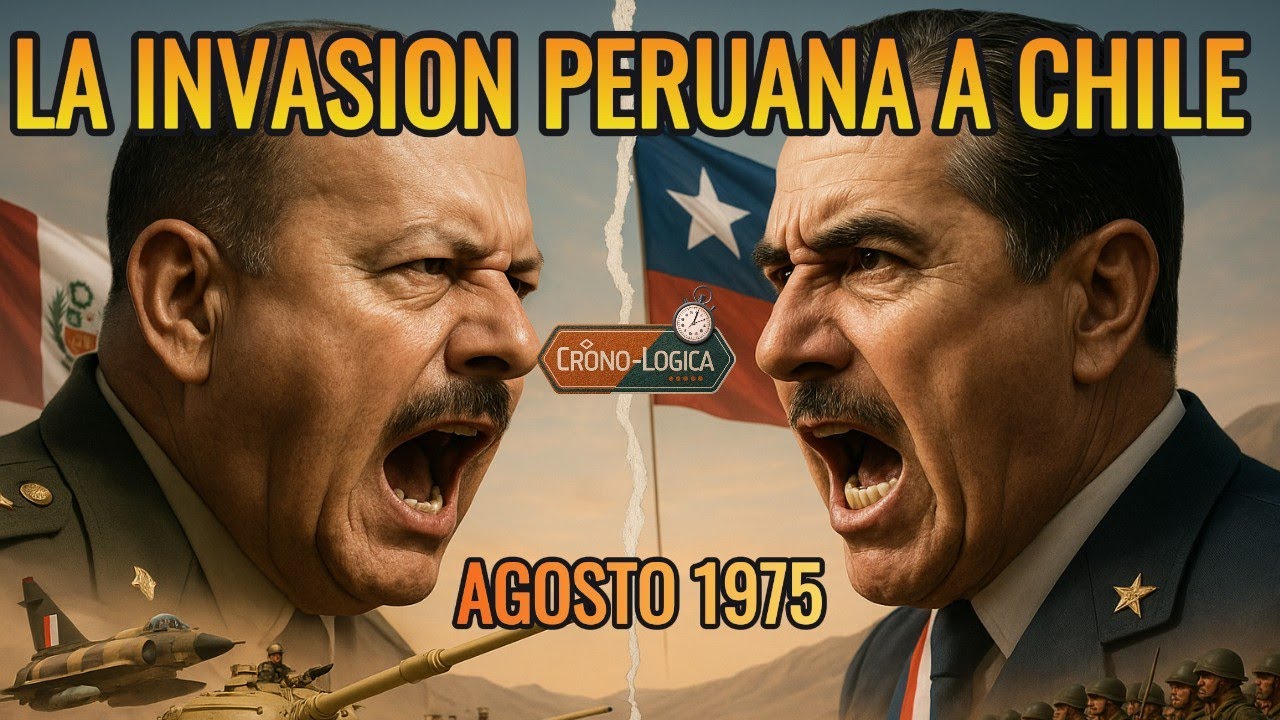🇵🇪¿Sabías que PERÚ casi invade CHILE en 1975? 🇨🇱 El plan secreto de Velasco vs Pinochet  | JL Pastor