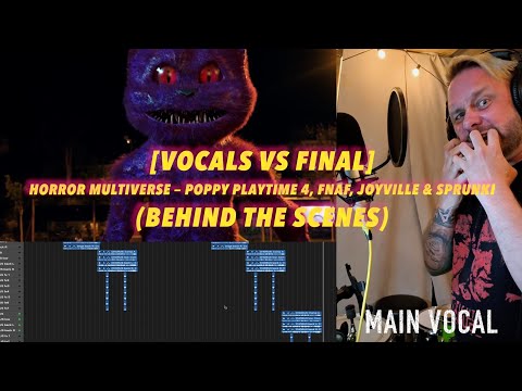 [VOCAL VS FINAL] HORROR MULTIVERSE — Poppy Playtime 4, FNAF, Joyville & Sprunki (Behind the scence)