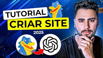 HOSTGATOR: COMO CRIAR UM SITE FÁCIL EM 2025 (Domínio + Hospedagem + Wordpress Com IA)