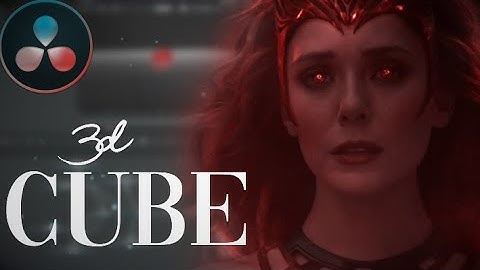 3D Cube Tutorial | Davinci Resolve (music prod by Lee)
