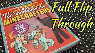 The Best & Biggest Fun Minecraft Workbook grades 3 & 4 (Flip Through)