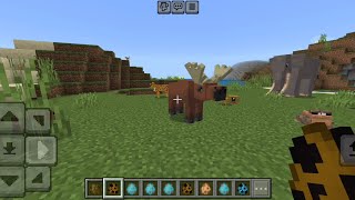 Survival ++ ANIMALS Add-on in Minecraft BEDROCK
