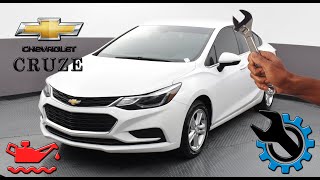 Chevrolet Cruze 5 2018 ТО замена масла в двигателе и АКПП