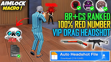 Auto Headshot Config File 🚀🎯 freefire aimbot + aimlock 🎯 | Headshot config file free fire max 🔥