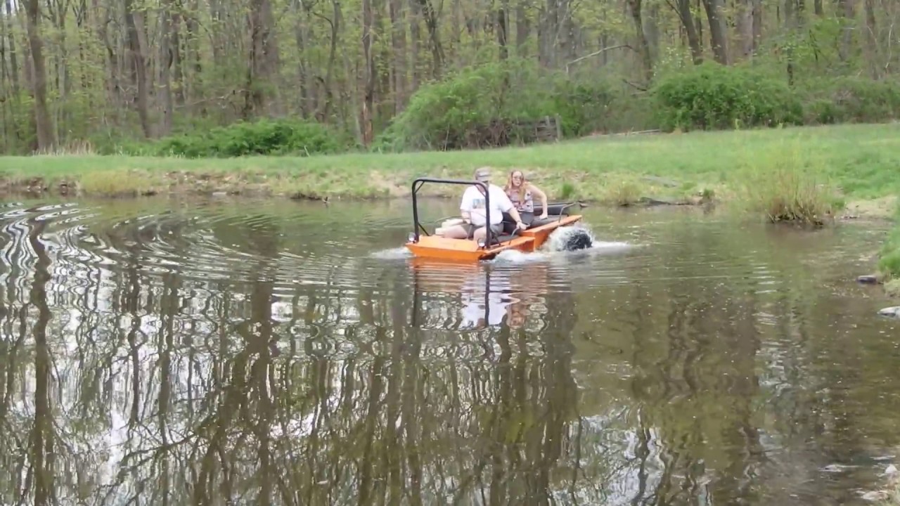 COOT goes for a swim
