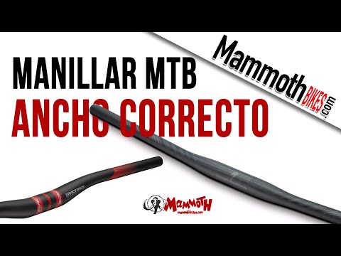 Cómo calcular el ancho correcto del manillar de MTB