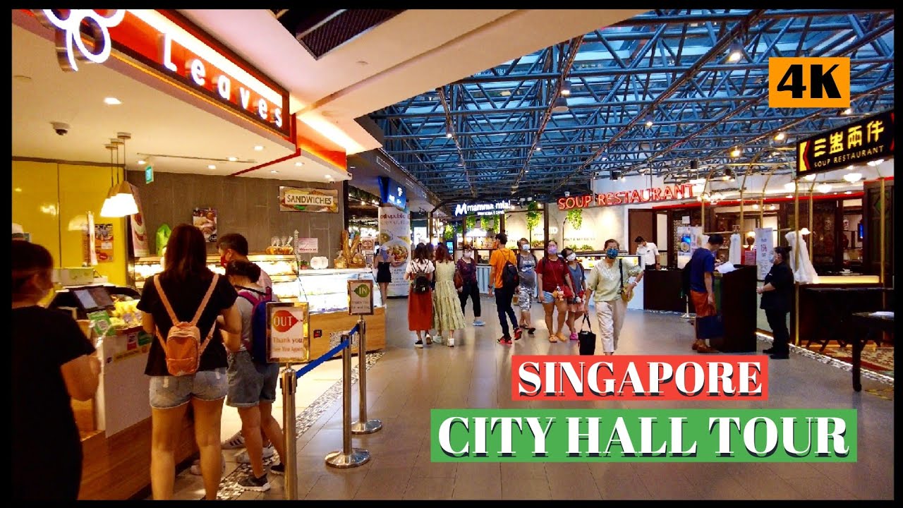 [ 4K ] Singapore | City Hall Walking Tour | May 2022