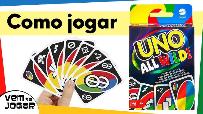 JOGANDO UNO ALL WILD - 3 PESSOAS 