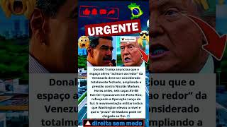 URGENTE: MOVIMENTAÇÃO MILITAR DOS EUA ELEVA PRESSÃO SOBRE MADURO #breakingnews #urgente #brasil