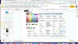 Organizing Your Child's Zoom/Meet Schedule Via "Hyperdocs"/Linked Docs