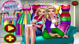 Disney Princess Games Sisters Rainbow Fashion screenshot 2