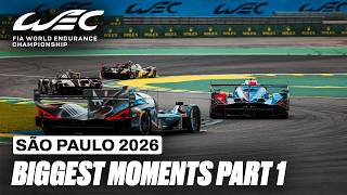 Biggest Moments from São Paulo 2026 - Part 1 | Rolex 6 Hours of São Paulo 2026 | FIA WEC