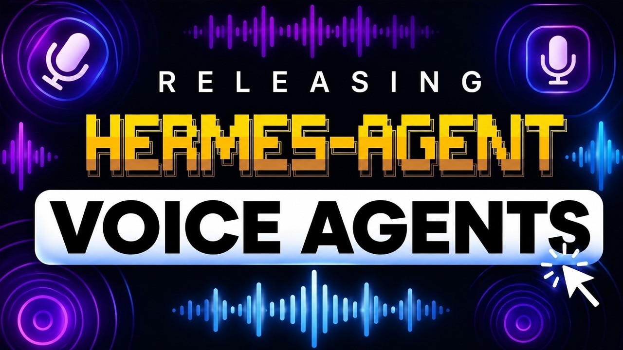 Hermes AI voice agent interface showing conversation with AI