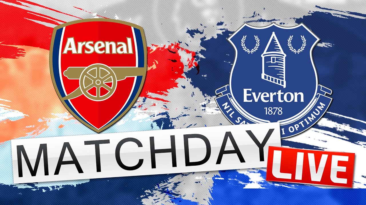Arsenal v Everton // Match Day LIVE Premier League YouTube