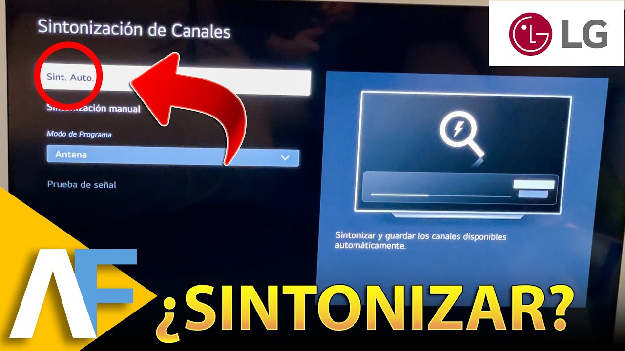¿Como SINTONIZAR Canales en Televisor LG con Web OS?