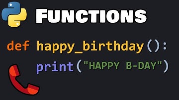 Functions in Python are easy 📞