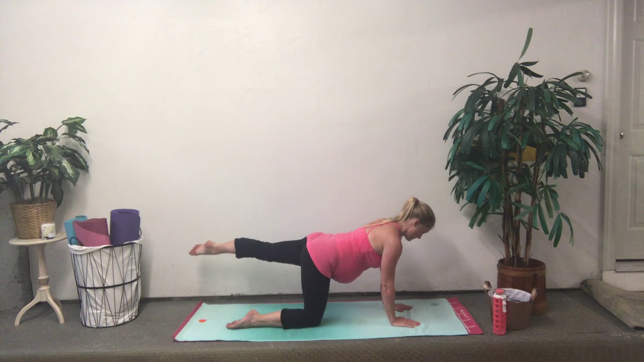 prenatal workout third trimester Prenatal Pilates Mat