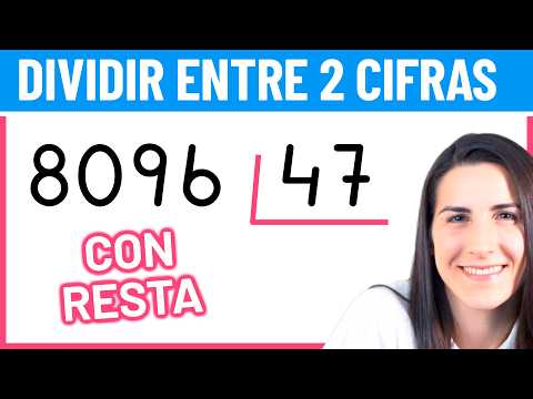 DIVIDIR entre DOS CIFRAS Con RESTA ✅ COCIENTES PARCIALES