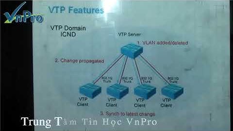 Bài giảng CCNA 16   Bài Giảng VLAN Trunking Protocol VTP   Phần 1