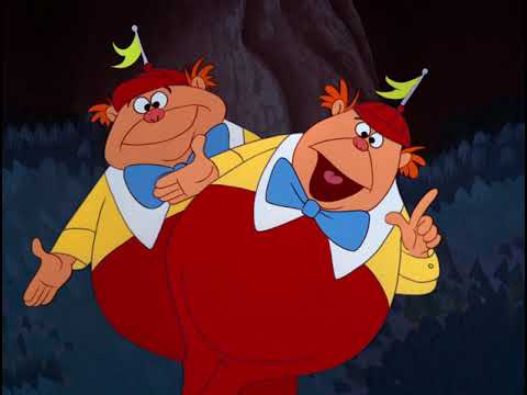 Video: Vem är tweedledee och tweedledum?